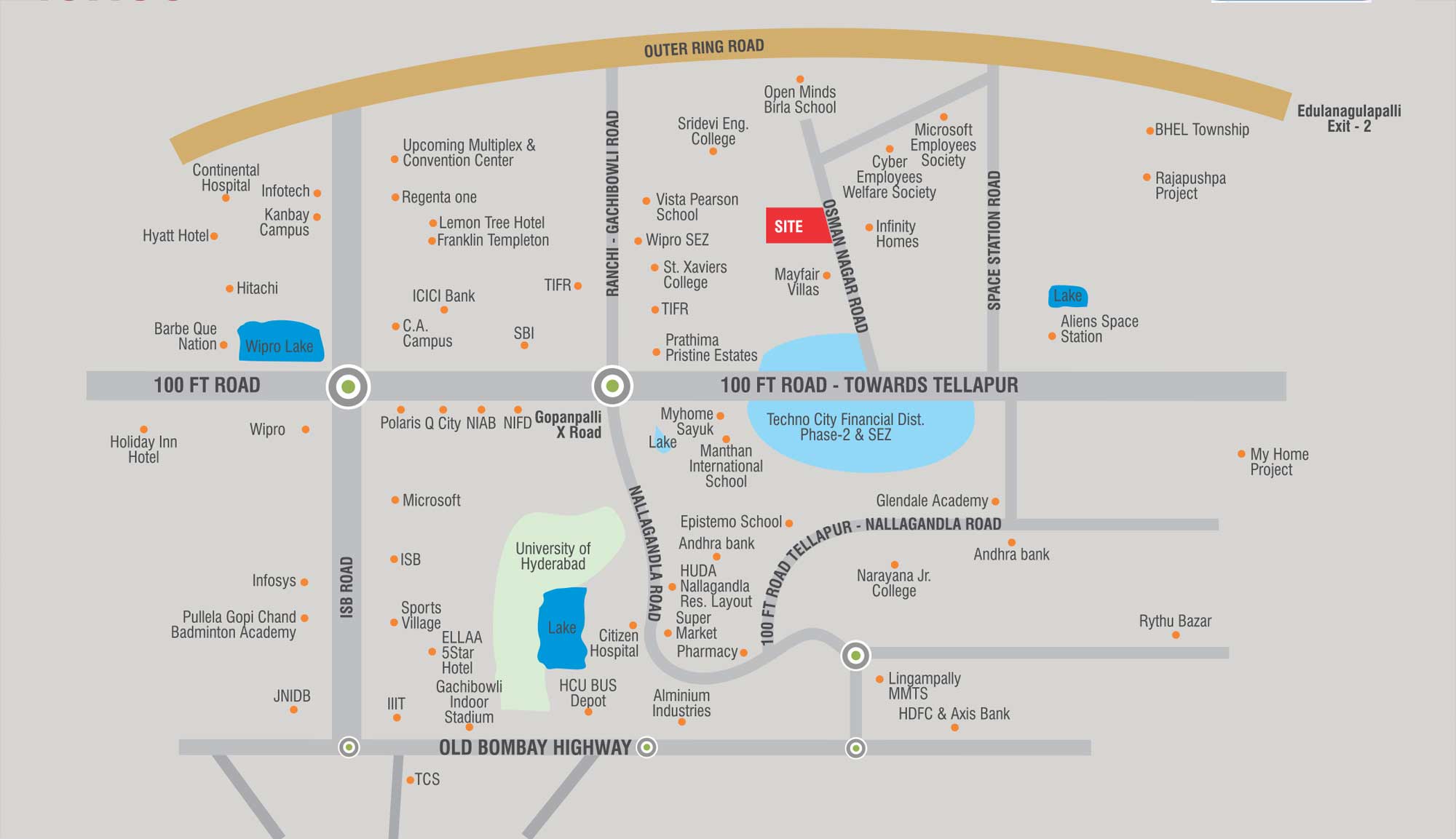 2 & 3 BHK Flats for sale in Tellapur